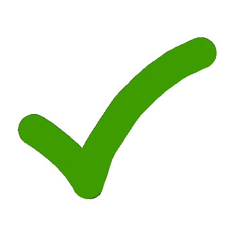 ✔